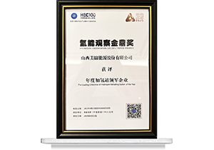 2025年度加氫站領(lǐng)軍企業(yè)獎